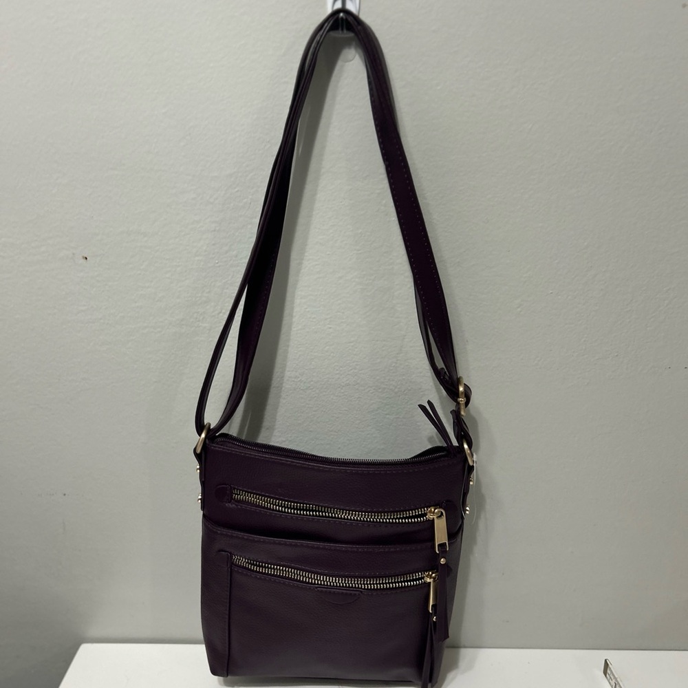 Chic Purple Crossbody Bag